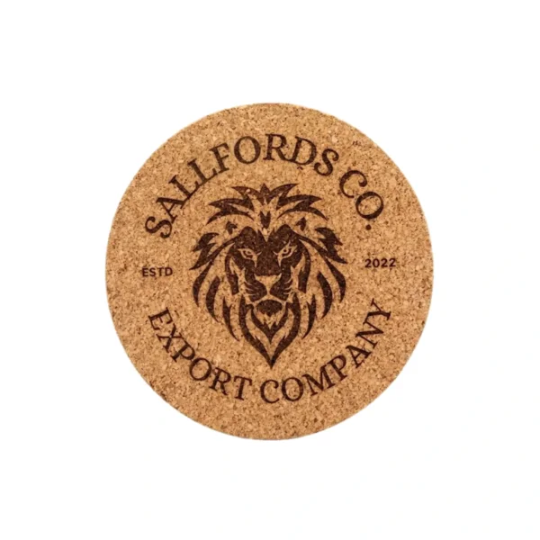 Custom Cork Coaster | Engraved Natural Drink Coaster